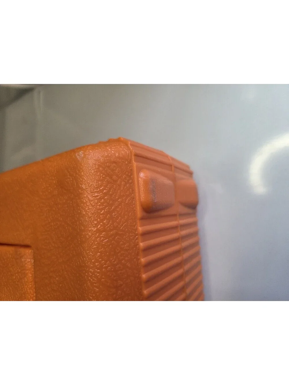 K'Nex Orange Carrying Case & Loose Pieces -- UNCOUNTED SC1